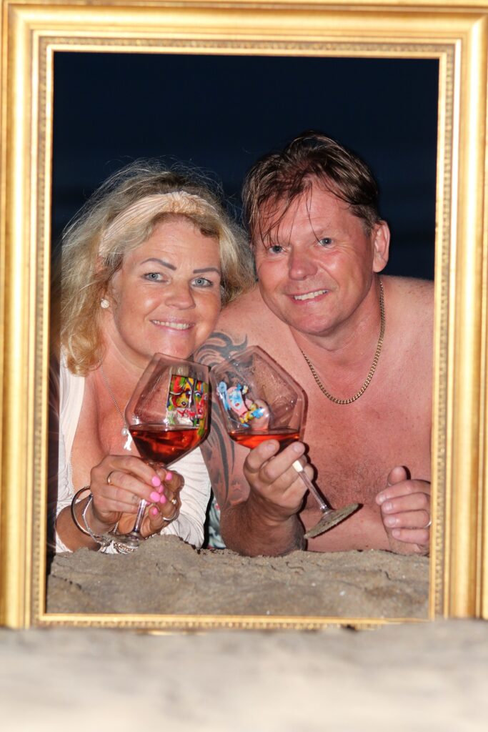 carola och ove skålar i ram