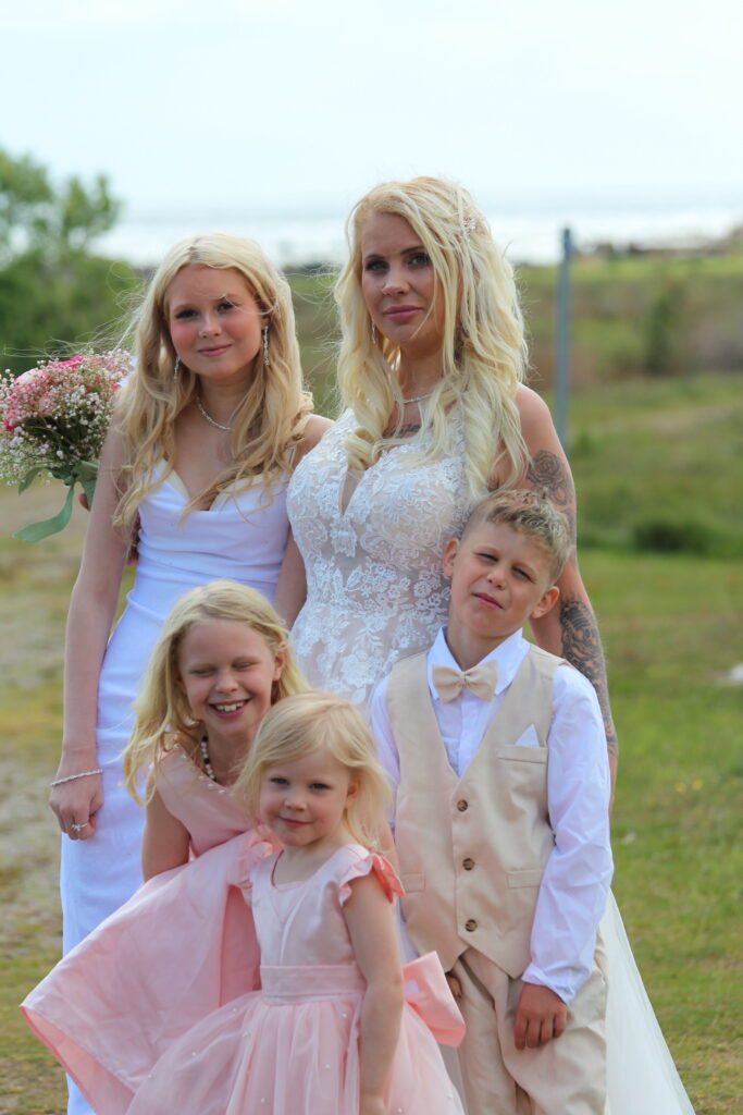 Malin och hennes barn